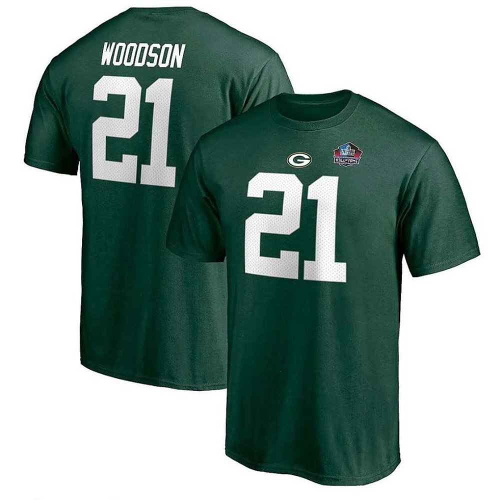 Fanatics Charles Woodson Green Green Bay Packers NFL Hall of Fame - Picture 1 of 3